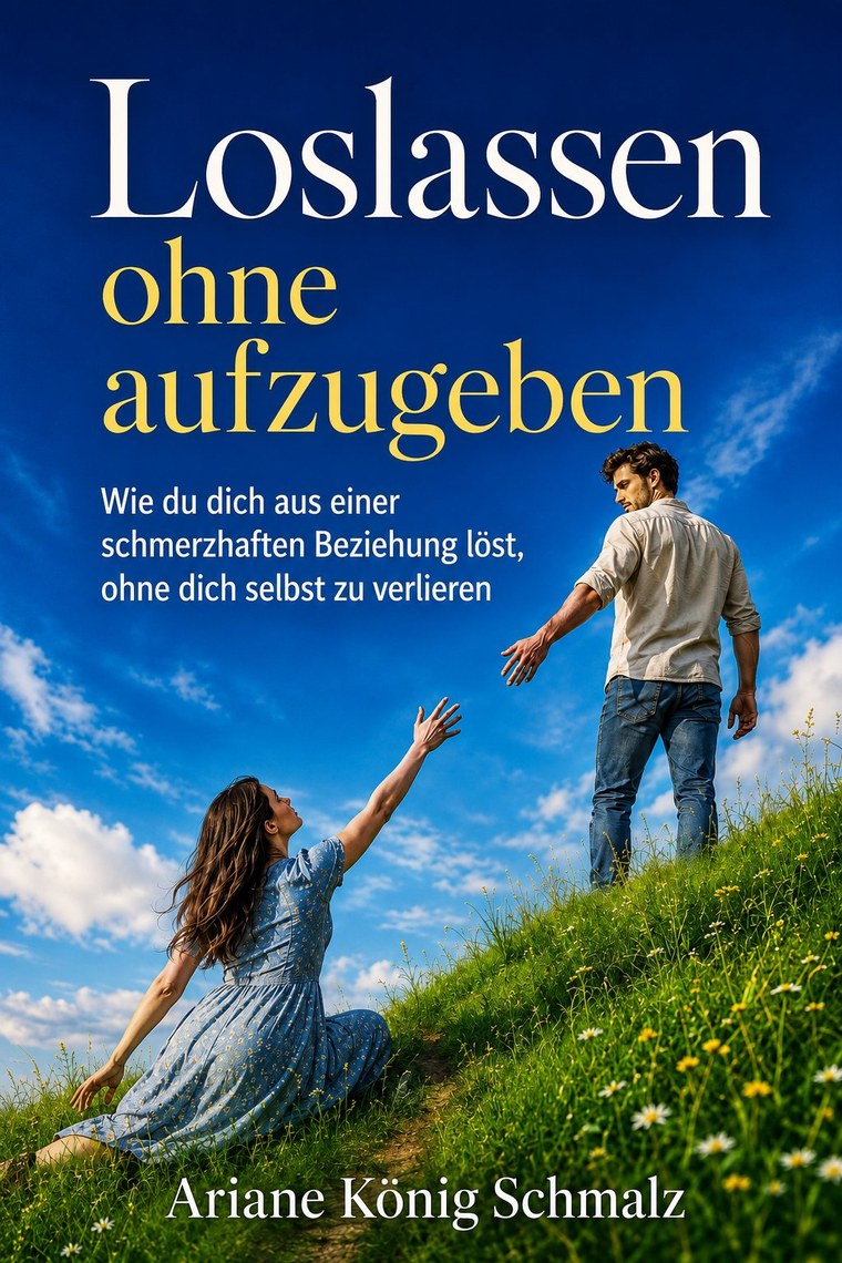 Buchcover „Loslassen ohne aufzugeben“ von Ariane König-Schmalz
